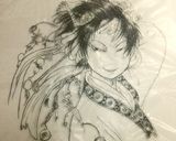 キャラちらし寿司ケーキ★鬼灯の冷徹*白澤作り方3写真