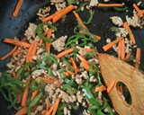 簡単美味しいピーマンと挽き肉の甘辛炒め作り方4写真