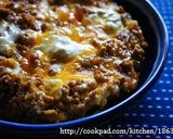 cafeごはん♪甘辛ミンチの卵とじ丼作り方14写真