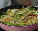 野菜たっぷり炒め焼きそば作り方5写真