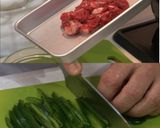 牛こま肉のあんかけ焼きそば作り方1写真
