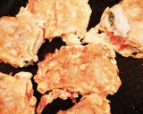 豚ロース薄切り肉で大葉と桜えびのピカタ♪作り方6写真
