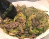 牛こま肉のあんかけ焼きそば作り方6写真