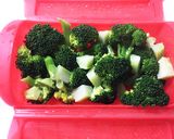 ブロッコリーとポテトのホットサラダ♡作り方1写真