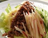 マルちゃん正麺で作る、こく旨肉そぼろ麺作り方5写真