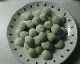 抹茶のスノーボールクッキー作り方6写真