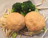 高野豆腐入り＊焼肉味の包み焼きハンバーグ作り方6写真