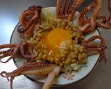 最速の触手丼（げそ丼）作り方5写真