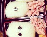 【キャラ弁】オラフ♡おにぎり作り方5写真