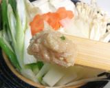 お鍋に*鶏つくね(団子)作り方3写真