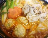 お鍋に*鶏つくね(団子)作り方4写真