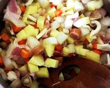 簡単♡野菜たっぷり食べるコンソメスープ♡作り方3写真