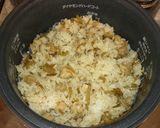 鶏もも肉ゴボウ飯作り方5写真