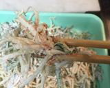 サクサク！モヤシと春菊の小エビかき揚げ作り方7写真
