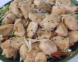鶏胸肉の黒酢照り焼き作り方6写真