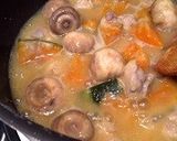 簡単☆南瓜と鶏肉ときのこのミルク煮作り方4写真