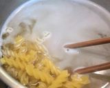 簡単★チーズいっぱいボロネーゼグラタン風作り方4写真
