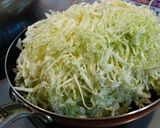節約!豚肉&もやし&チーズのとん平焼き!作り方3写真