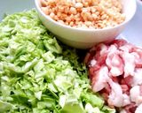 とんぺい焼き風オムレツ作り方1写真