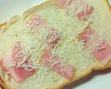 ベーコンのココナッツカレートースト作り方3写真