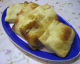 簡単!明太高菜ポテトの油揚げ詰め作り方5写真