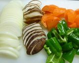 だれでも簡単！揚げない酢豚(簡単トロミ)作り方1写真