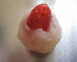 いちご大福☆レンジで簡単・美味しい！作り方2写真