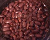 ダッチオーブンで金時豆の煮豆作り方4写真
