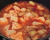 鰆(さわら)のピリ辛豆腐作り方4写真