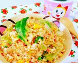 簡単!カニカマのレタス炒飯★作り方4写真