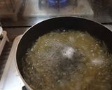 柚子胡椒風味 和風あんかけパスタ作り方1写真