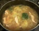 鶏むね肉入り玉ねぎたっぷりスープ作り方5写真