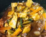 レトルトカレーで●ゴーヤーチー玉カレー作り方3写真