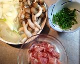 鶏ときのこの卵とじ作り方1写真