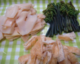 筍とわらびと油揚げの煮物　Wな旬味♫作り方2写真