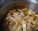 筍とわらびと油揚げの煮物　Wな旬味♫作り方3写真