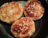 手早く簡単✪ふわふわ豆腐ハンバーグ作り方3写真