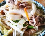 野菜たっぷりチャンポンラーメン夜食にも☆作り方4写真