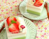 ひな祭り☆カップでやわらかショートケーキ作り方21写真