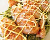 超簡単！鳥のオーブン焼きピリ辛マヨ梅風味作り方5写真