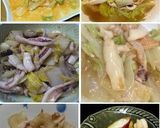 イカ一夜干しと白菜の塩麹バター炒め作り方6写真
