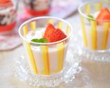 水切りヨーグルトで♪苺のレアチーズムース作り方6写真