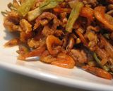 常備菜*海と山のぽりぽり肉みそ作り方4写真