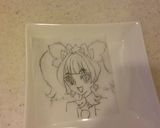 プリキュアのキュアトゥインクルのキャラ弁作り方1写真