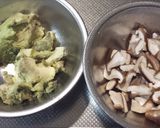 アボカドと椎茸のディップ作り方1写真