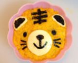 キャラ弁☆動物園☆かぼちゃでトラさん♪作り方5写真