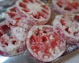 一日干したトマトの天ぷら作り方3写真