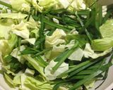 厚揚げとキャベツの味噌炒め作り方1写真