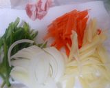 オムレツ　野菜たっぷり　私流作り方1写真