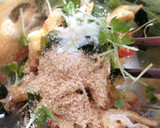 鶏ささみと揚げと野菜の胡麻酢和え作り方8写真
